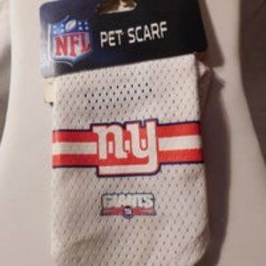 NFL New York Giants Dog Bandana Pet Scarf NEW